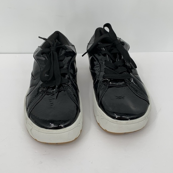 Jeffrey Campbell Limit platform sneakers black puffy chunky shoe patent 7.5 - Picture 3 of 6